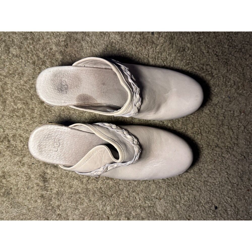 FLAWED Size 11 UGG Platform Clogs - image 3